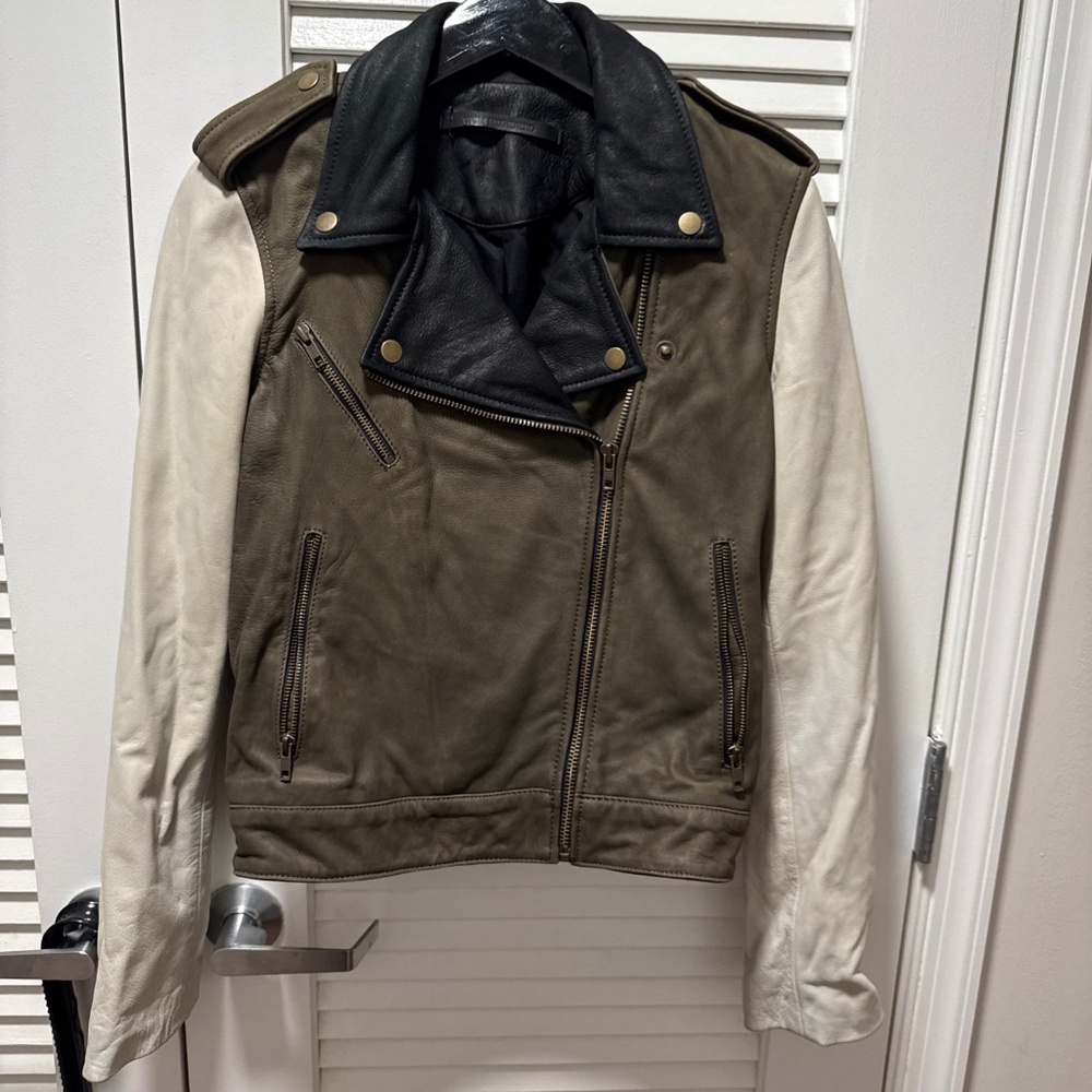 Won Hundred motorcycle leather jacket